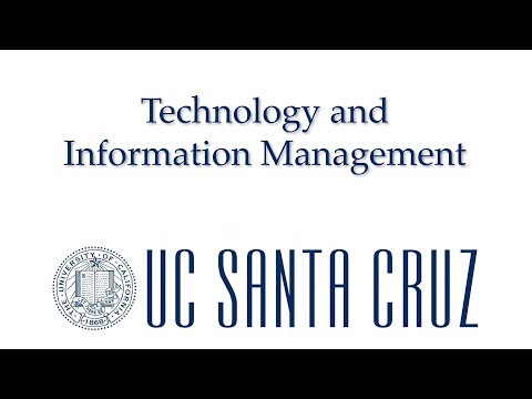 Technology and Information Management - UCSC Majors