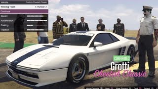 GTA5 | 4th Win Grotti Cheetah Classic | stunt/race