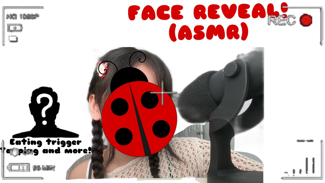 My first asmr video (with my face)