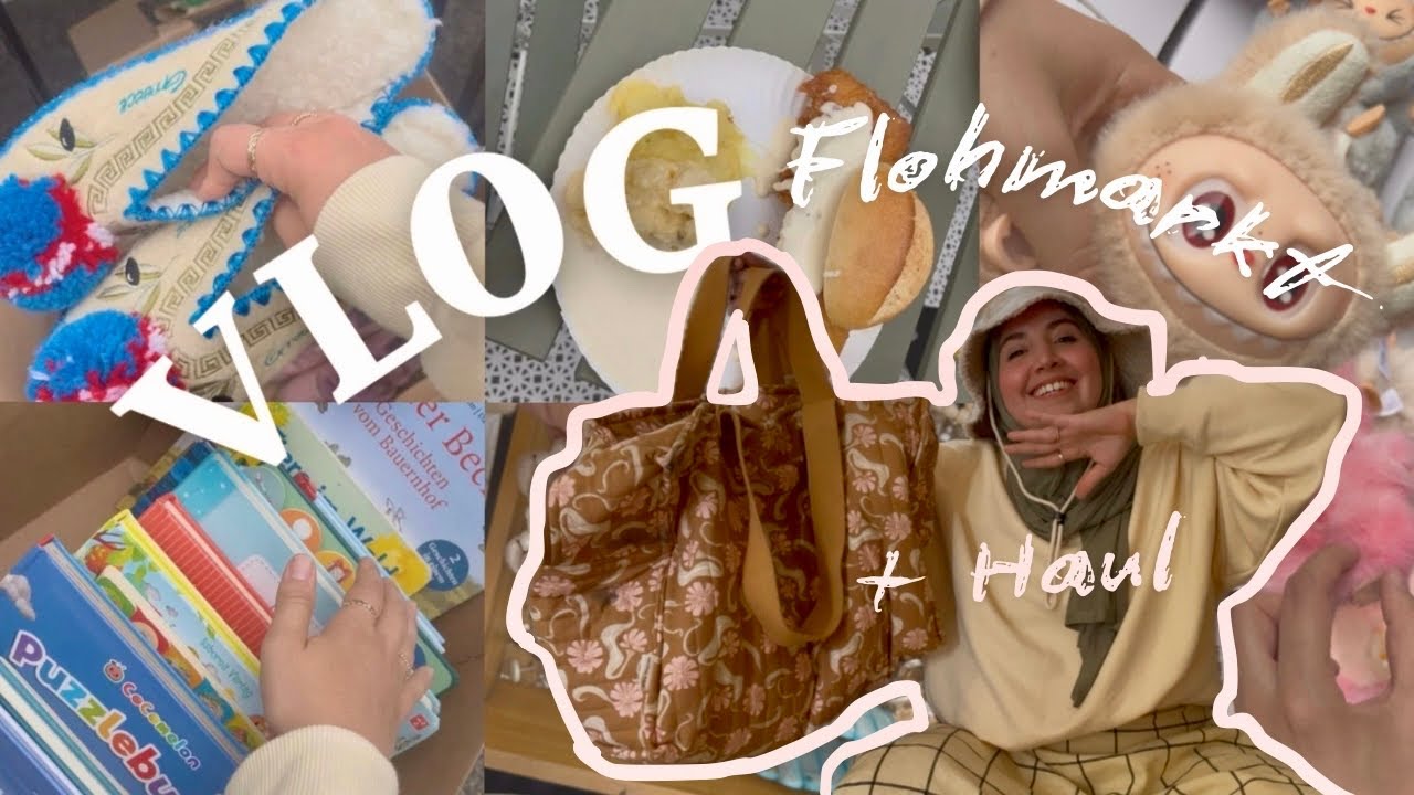 Flohmarkt-Vlog & Haul | Hijabflowers