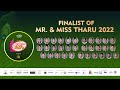 Finalist of mr  miss tharu 2022  jaha entertainment