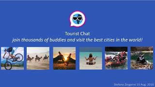 Tourist Chat 2017 Mobile App Demo Video Version 18.x ITALIANO screenshot 1
