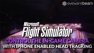 Control The Microsoft Flight Simulator In-Game Camera Controls With iPhone Enabled Head Tracking screenshot 3