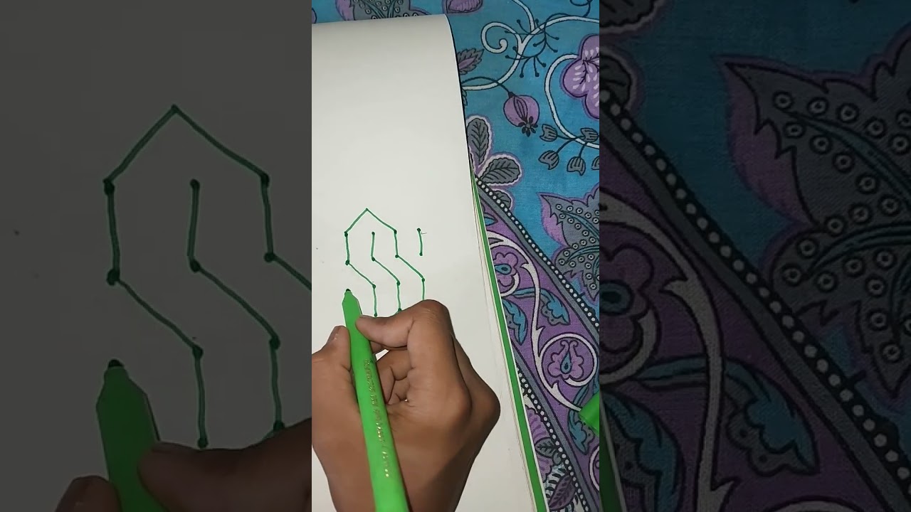 Drawing Letter S in 3D 