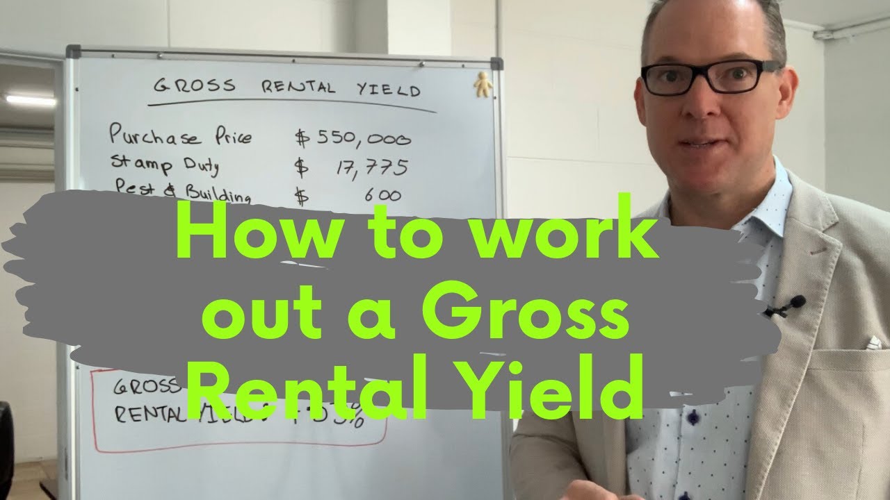 How to work out a Gross Rental Yield YouTube