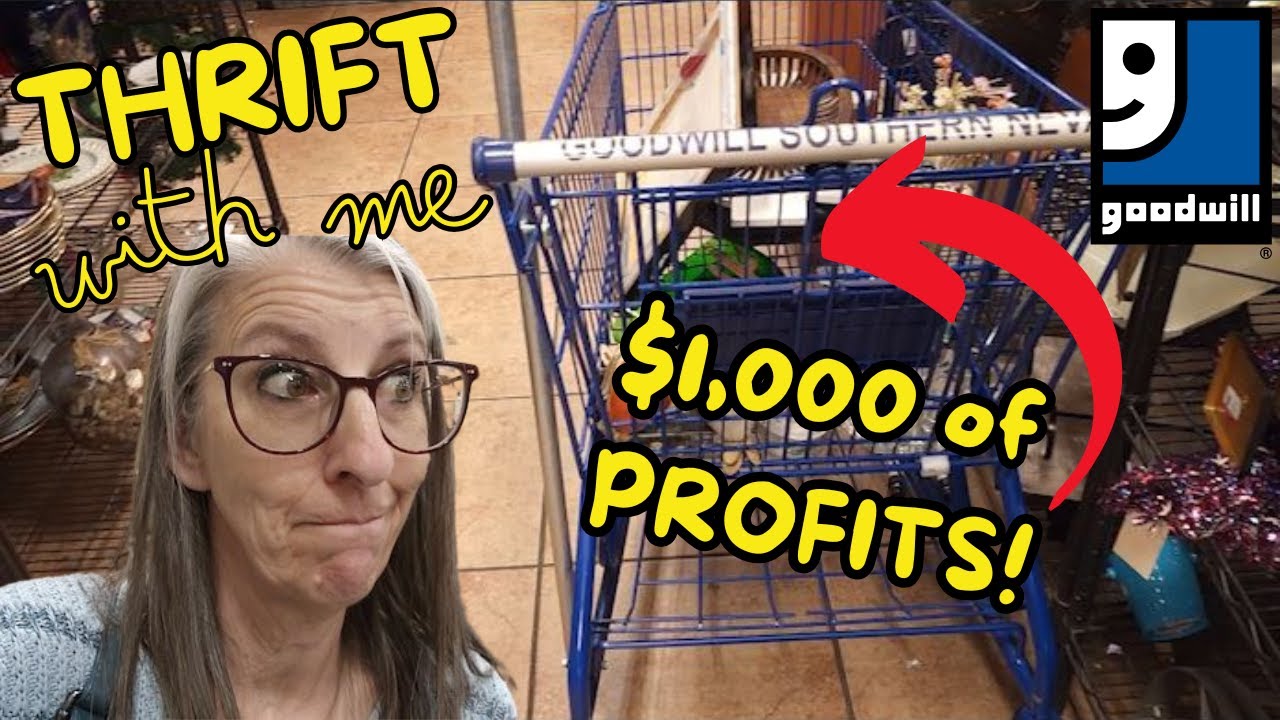 I FOUND OVER $1,000 of Profitable Items at Goodwill - Thrift With Me in Las Vegas