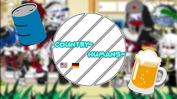 Countryhumans react to USA and Germany {🇺🇲🇩🇪} ships? |GERITA| |No break| 