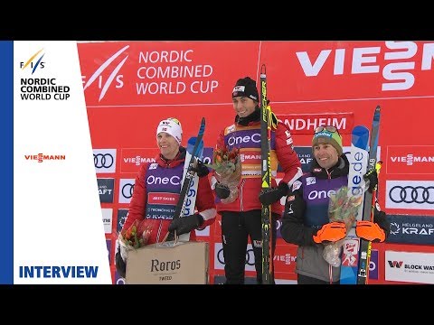 Jarl M. Riiber | "It's such a good feeling" | Trondheim | Gundersen LH | FIS Nordic Combined