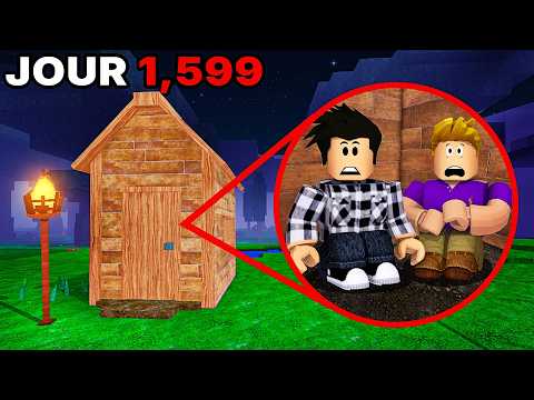 On a Survécu Dans UNE CABANE pendant 99 Nuits dans la Pire Forêt !