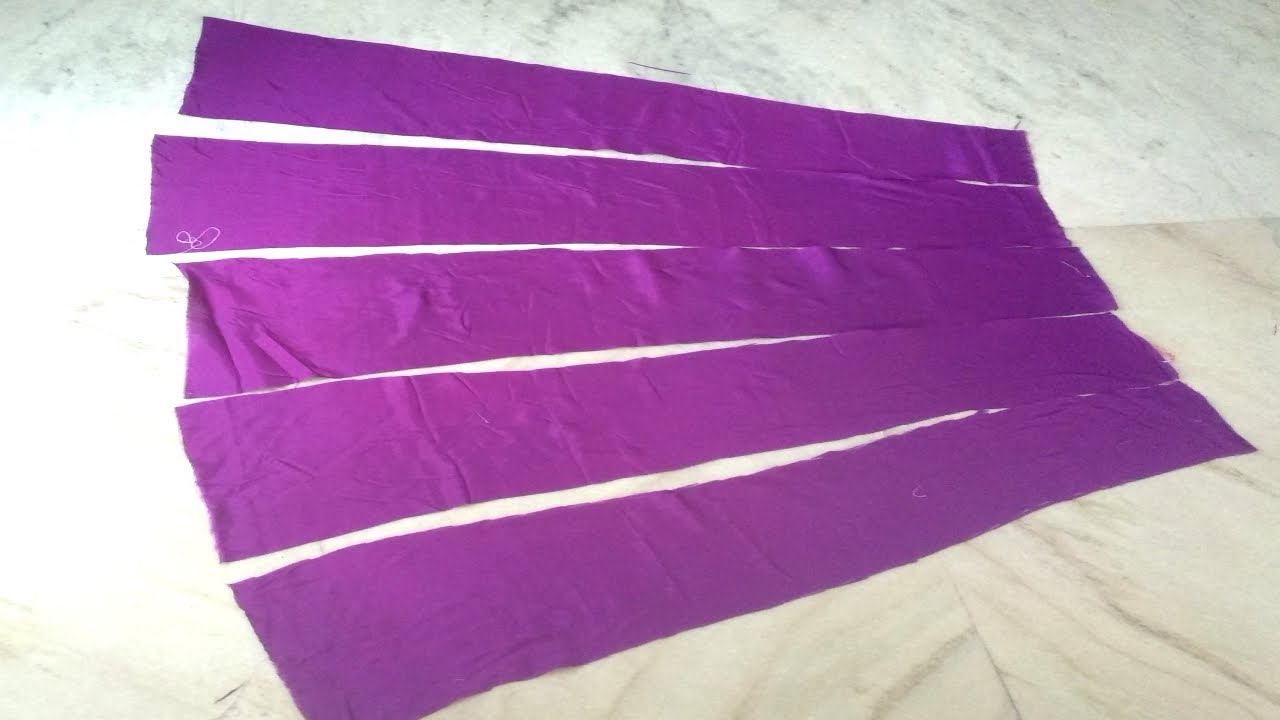 DIY Long Gown Cutting from old Saree/Sadi💃| साड़ी से गाउन कैसे बनाये | How  to Cut Long Gown - YouTube