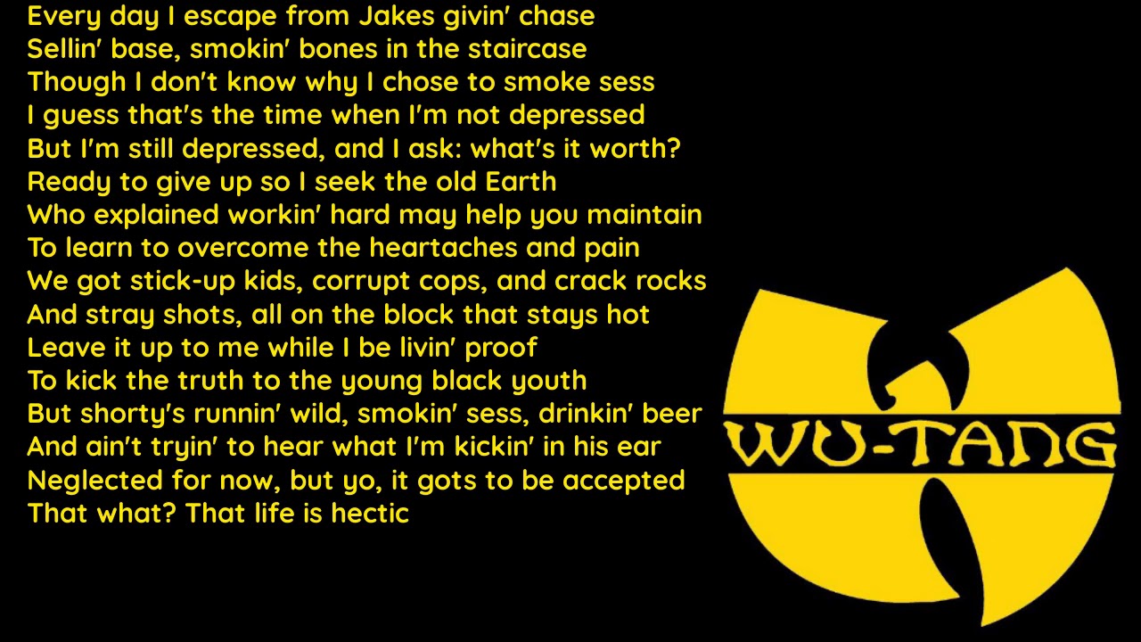 Wu-Tang Clan – Da Mystery of Chessboxin' Lyrics