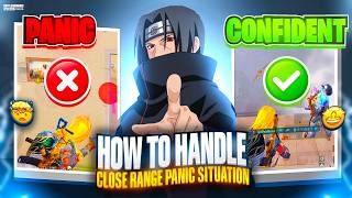 How To Handle Close Range 1v4 Panic Like A Pro In BGMI 💥(70/20/10 Rule)