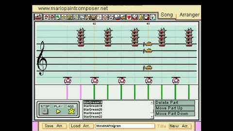 Kirby Planet Robobot - Mind In A PROGRAM (Vs. Star Dream Phase 1) in Mario Paint Composer!