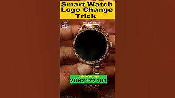 Smart Watch Logo Change Trick | Bluetooth Calling | WWFIT 2.0 | Fossil Gen 8 | BT Speaker #shorts