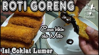 Cara Bikin ROTI GORENG isi Coklat Lumer ala Mifa