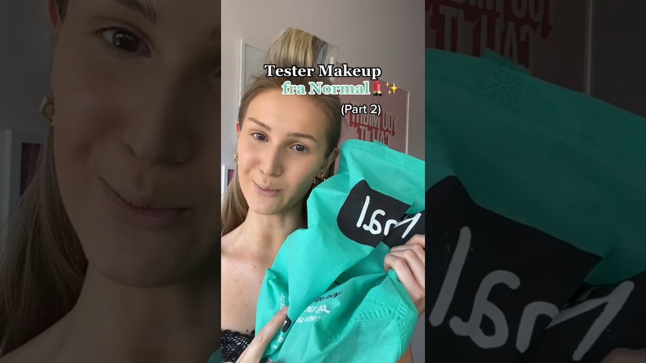 Reklame: Tester makeup fra Normal Part 2!😍🙌🏼 #makeup #beauty # ...