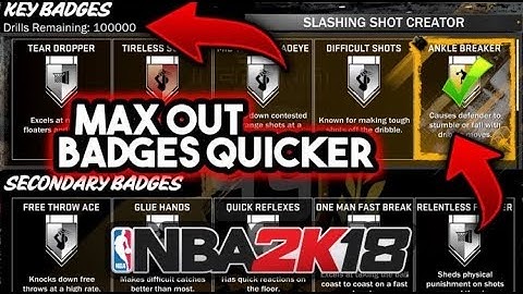 HOW TO UNLOCK/MAX ALL BADGES OUT FAST ‼️ UNLIMITED DRILL PRACTICE GLITCH UNLOCKED 😱