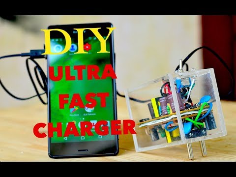 How to make an Ultra Fast Smart Phone Charger Using 5v Adapters - YouTube