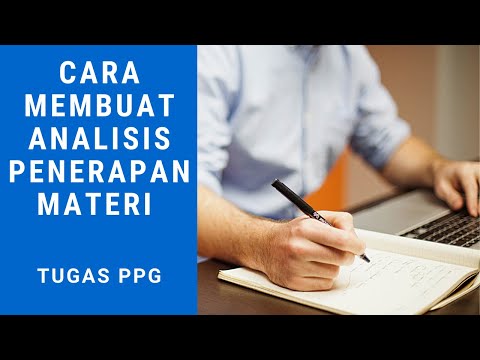 Video: Cara Menulis Analisis Pelajaran