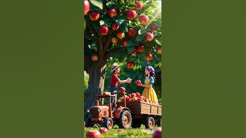 A couple waters an apple tree to save it from drying up 😭 #ai #plants #save #water