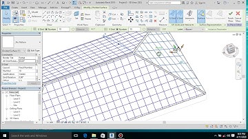How to create 3d roof tiles in Revit lesson 2