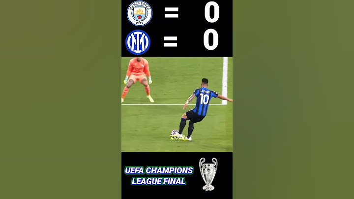 Manchester City Vs Inter Milan UEFA Champions League Final 2023 #shorts #uefa