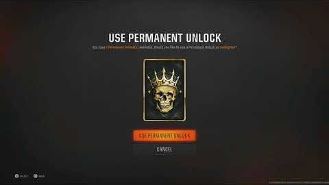 FIX Permanent unlock not working on Bo6 Wildcards in ps5 ?