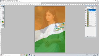 15 August Independence day photo editing photoshop 7.0 screenshot 1
