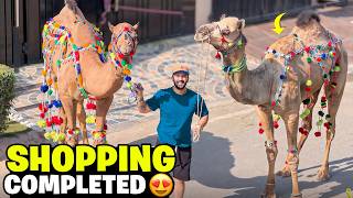 Camels Arrived Home Final night of Mandi😍Boys ny bhi shopping kr li😱