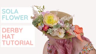 How To Make Your Own Fancy Derby Hat
