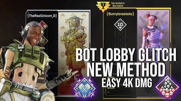 *NEW METHOD* APEX LEGENDS BOT LOBBY GLITCH 100% WORKING ON ALL PLATFORMS (WORKING)