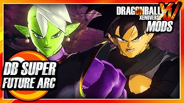 Dragon Ball Xenoverse PC: Zamasu Vs Black Goku (DB Super Future Trunks Saga Pack) Mod Gameplay