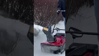 Toro Snowblower In Action #Shorts