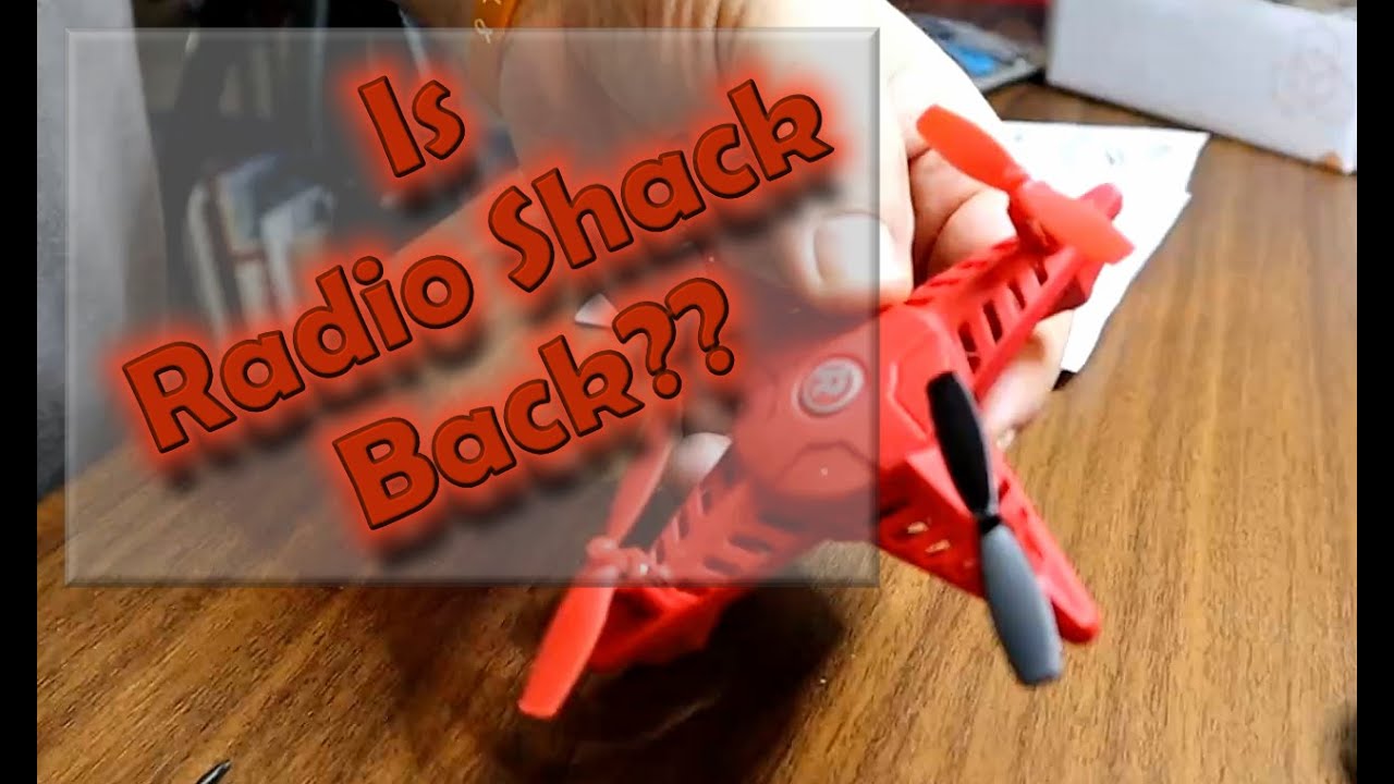 Tech Time - Building a Radio Shack Drone Kit!!