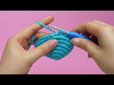 Basic Stitch： Single Crochet 3 together (sc3tog)