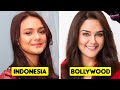 SELEB KEMBAR! 10 Artis Indonesia yang Mirip Banget dengan Bintang Bollywood