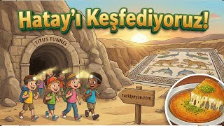 🍴 Hatay'yı Geziyoruz! Künefe ve Tarih | Eğlenceli Türkiye Turu 🇹🇷