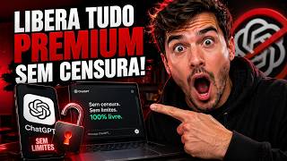 Eu desativei o Filtro de Censura da IA e Uso 100% de Graça seM limites diários! Como remover censura