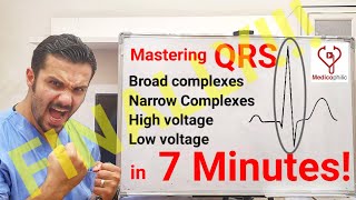 In only 7 MINUTES  , MASTER QRS complex  !!! ( broad and narrow complexes , high and low voltage ) screenshot 5