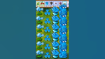 PVZ Fusion 2,14 English How to Merge a Super Strong Ice Tree #shorts