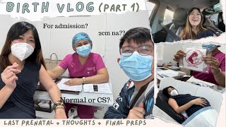 Birth Vlog (Part 1 )| Prenatal Check at Queen’s clinic, Final preps, Thoughts, Admission by Rz BitsAndPieces 321 views 3 months ago 13 minutes, 23 seconds