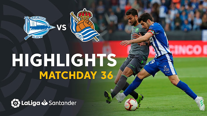 Highlights Deportivo Alaves vs Real Sociedad (0-1)