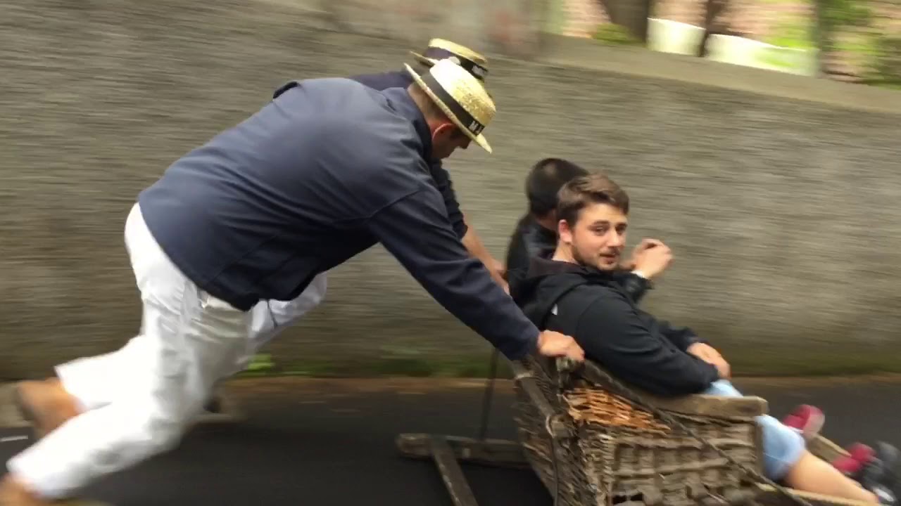 Madeira Island’s Famous Monte Sledge Rides YouTube