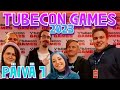 Kvin tapaamassa teit zavastin kanssa  tubecon games 2023 piv 1