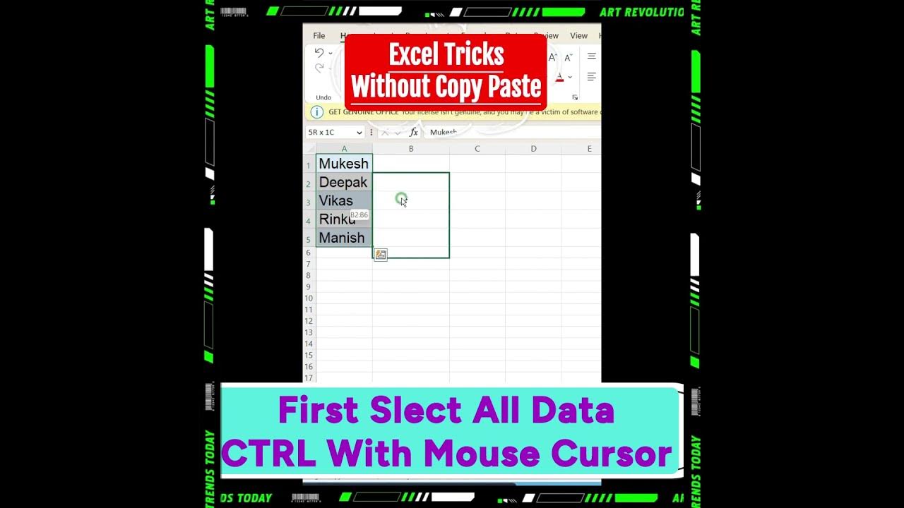 Move column to right without copy and paste in excel copy column to