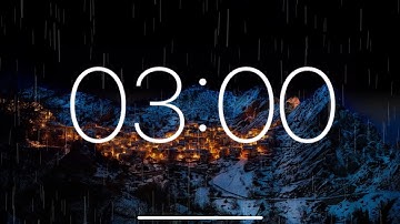 3 Minute Timer - Thunderstorm