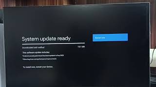 COOCAA Smart Google TV : How to Download and Install System Update - Install New Firmware screenshot 4