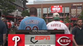 Phillies vs Reds MLB On ESPN Intro/Theme 7/8/26 MLB 2026