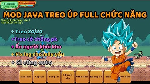 MOD JAVA SERVER TeaMobi | Ngọc Rồng Online full chức năng treo úp , làm nhiệm vụ úp đệ cực ngon
