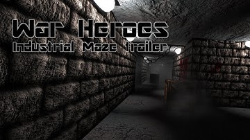 [Unity multiplayer fps] War Heroes map trailer Industrial Maze